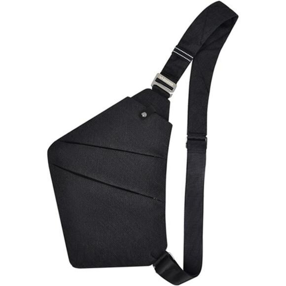 Secure Travel Crossbody Sling Bag With Safe Pockets